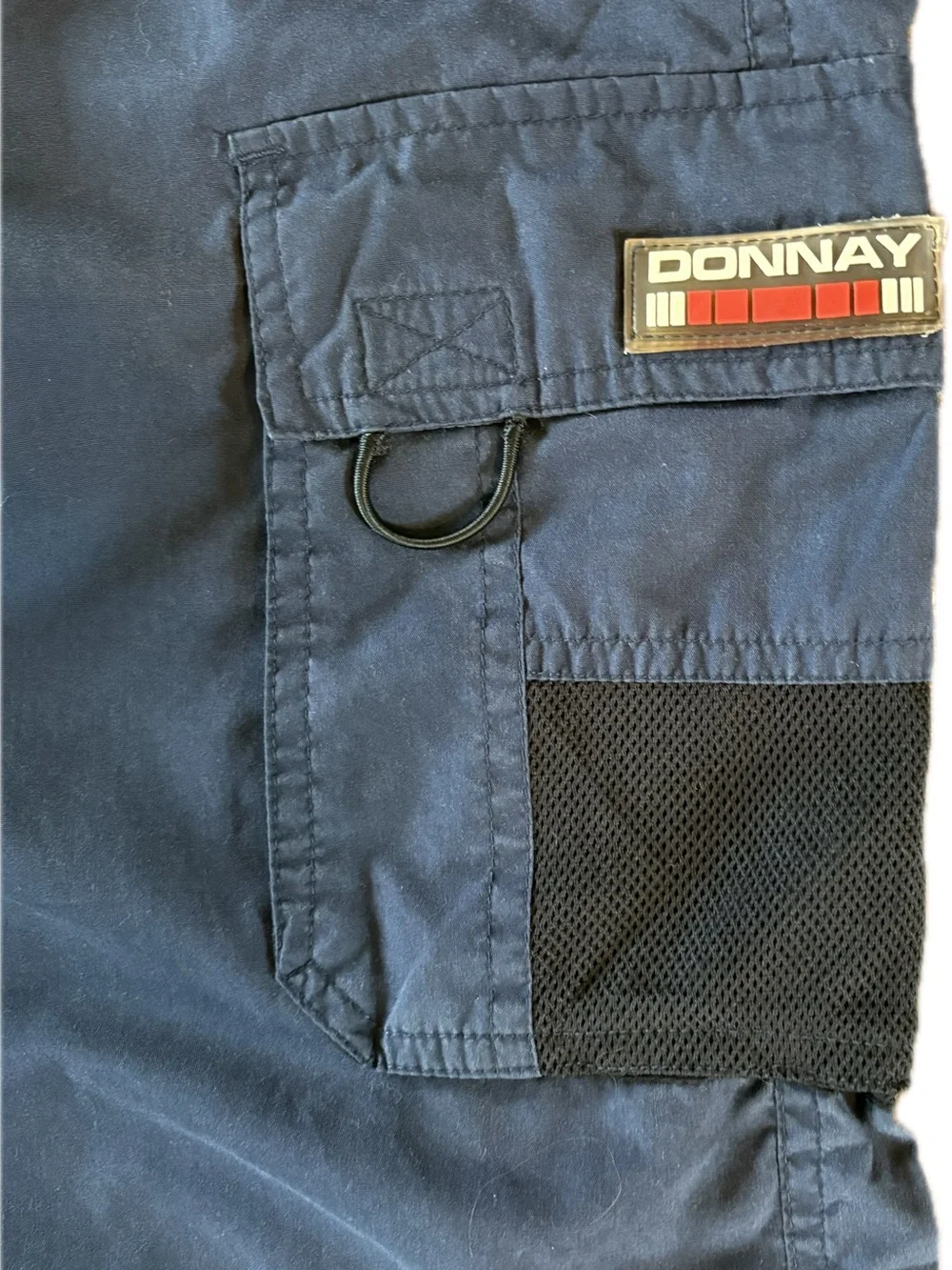 Dark Blue Lightweight Pants with Utility Pockets - Picture 4 of 8